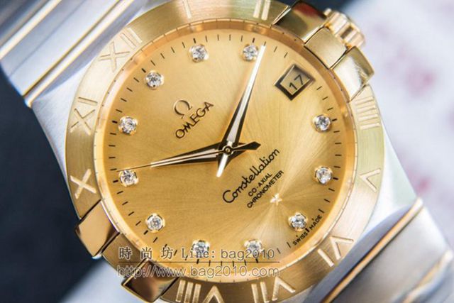 OMEGA手錶 最新升級版星座系列 歐米茄機械男士腕表 歐米茄高端男士腕表  hds1815
